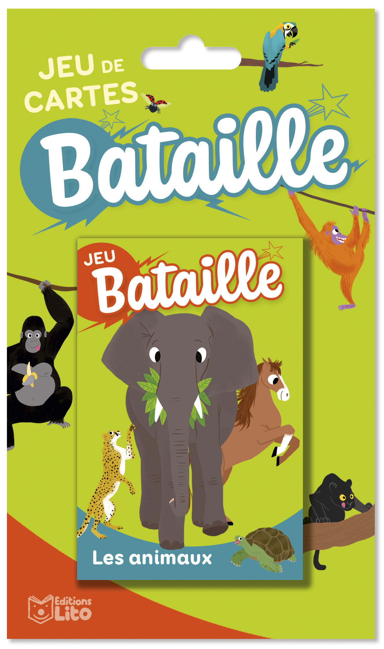 JEUX BATAILLE LES ANIMAUX