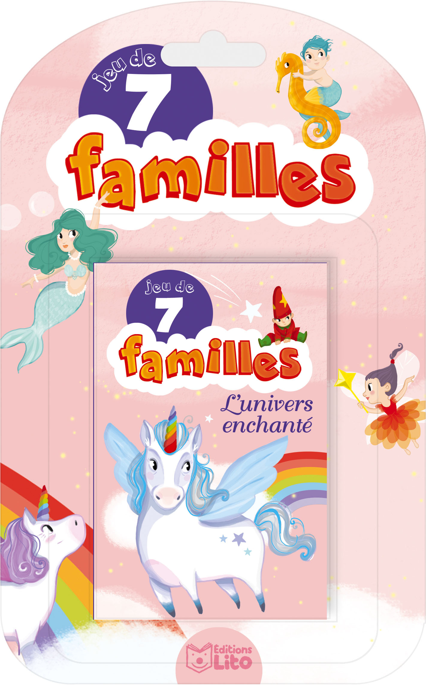 JEUX 7 FAMILLES MONDE ENCHANTE