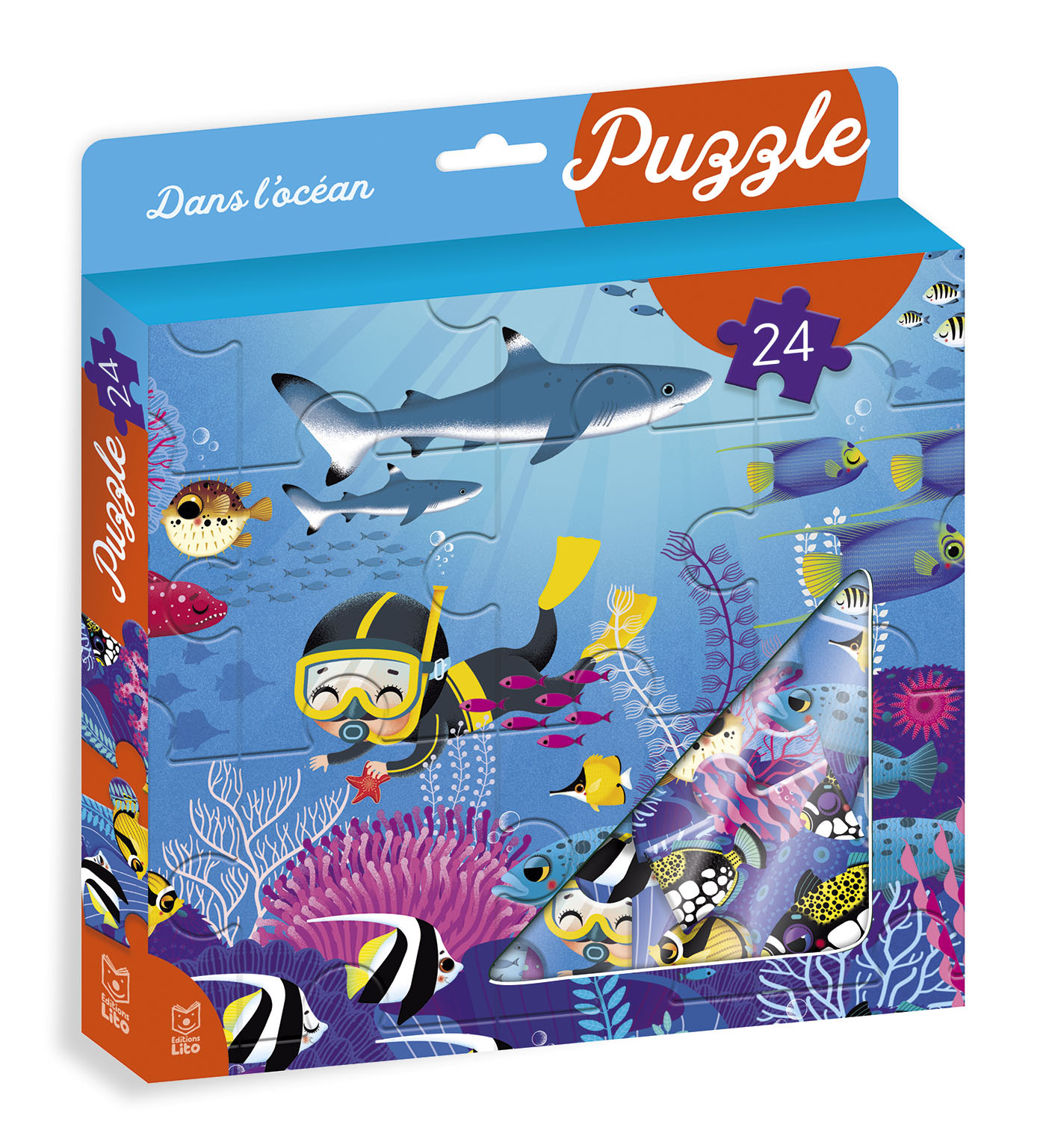MA BOITE A PUZZLE 24P OCEAN