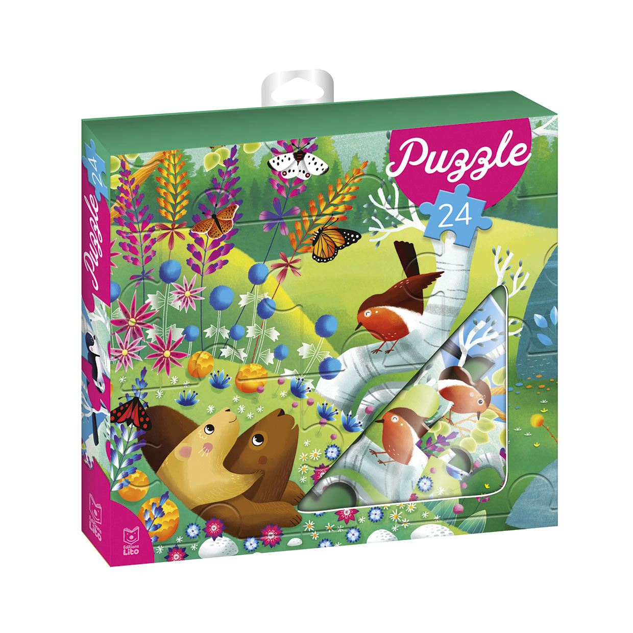 MA BOITE A PUZZLE 24P NATURE
