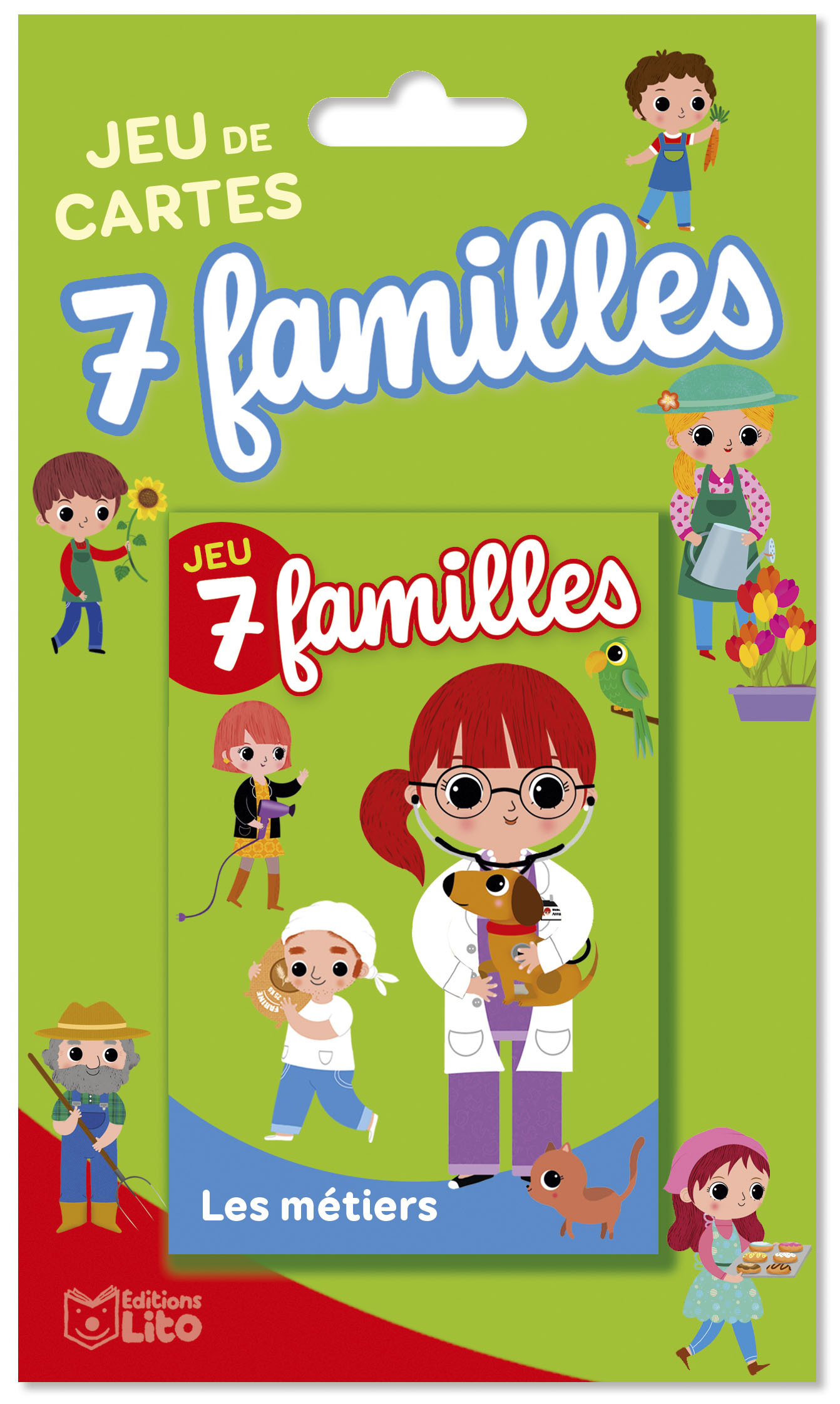 JEUX  7 FAMILLES LES METIERS