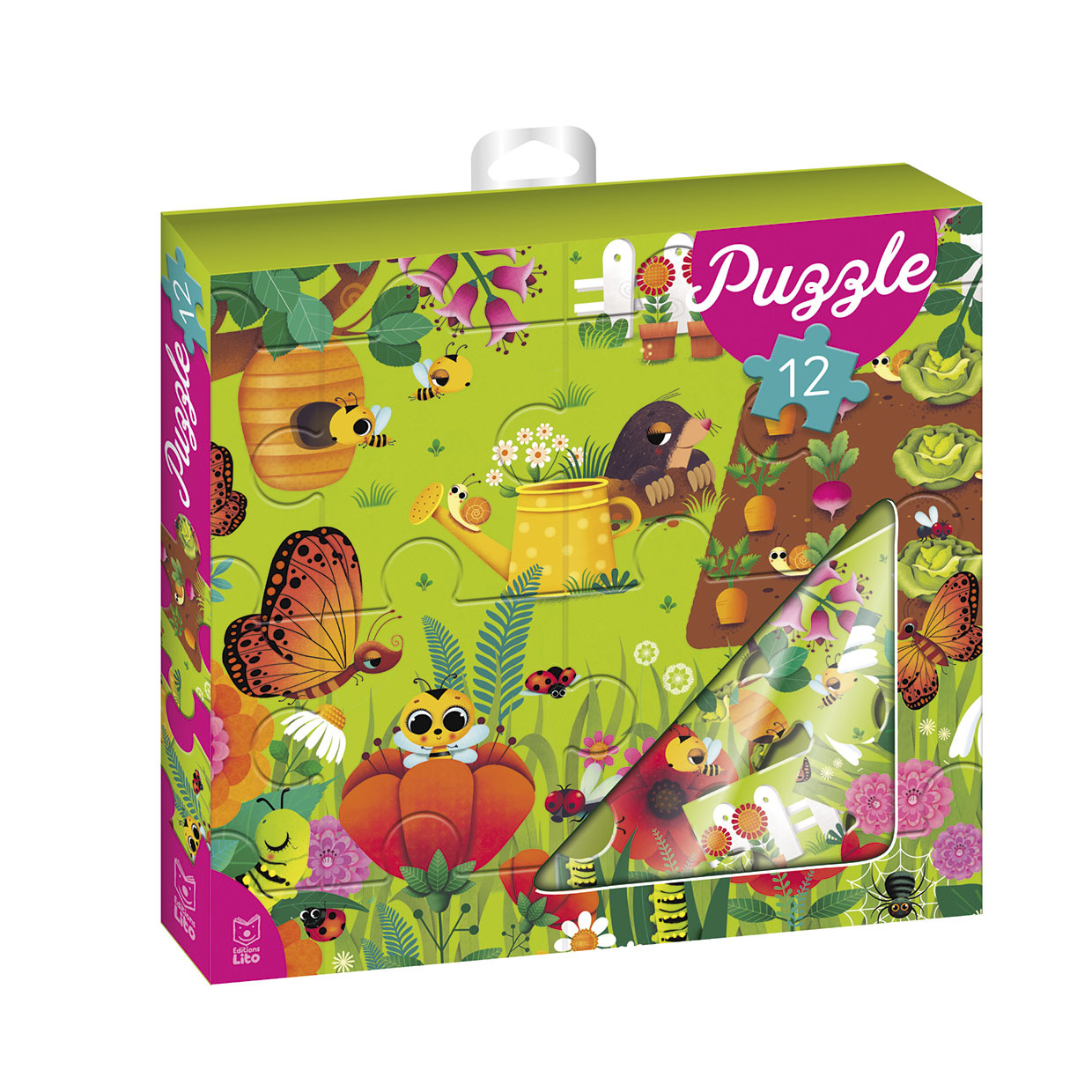MA BOITE A PUZZLE 12P JARDIN