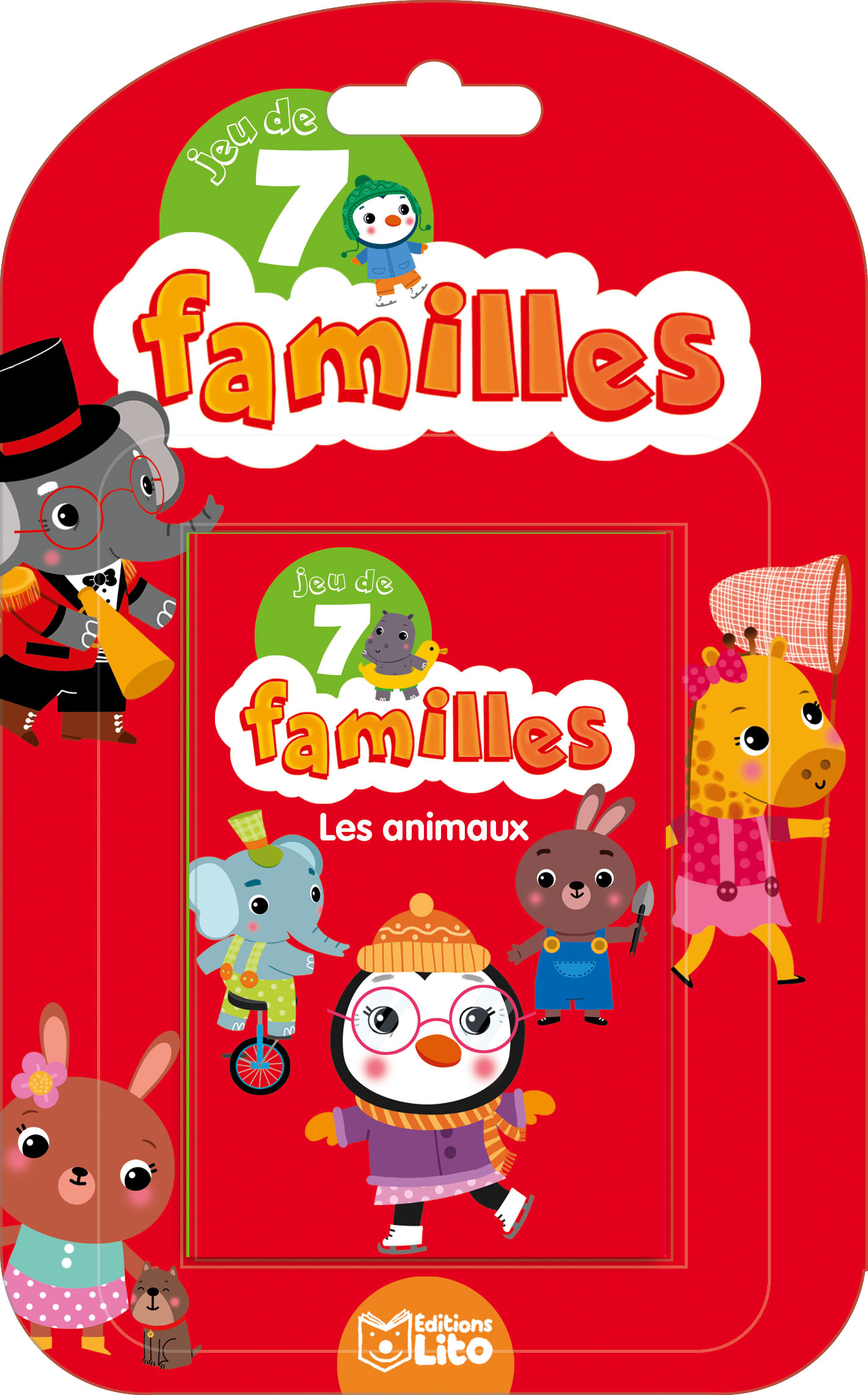 JEUX 7 FAMILLES LES ANIMAUX