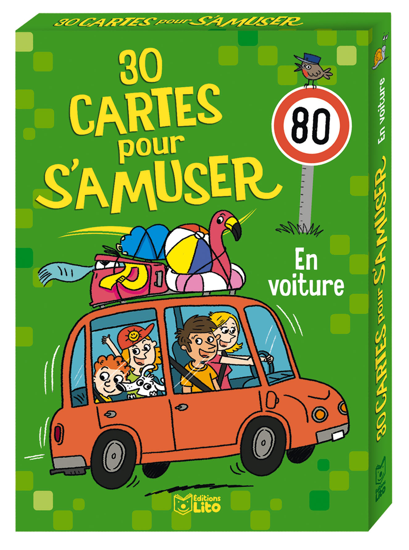 30 CARTES S'AMUSER EN VOITURE