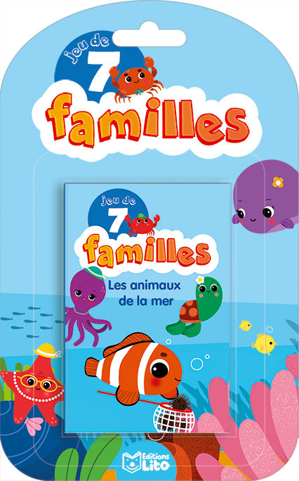 JEUX 7 FAMILLES ANIMAUX MER