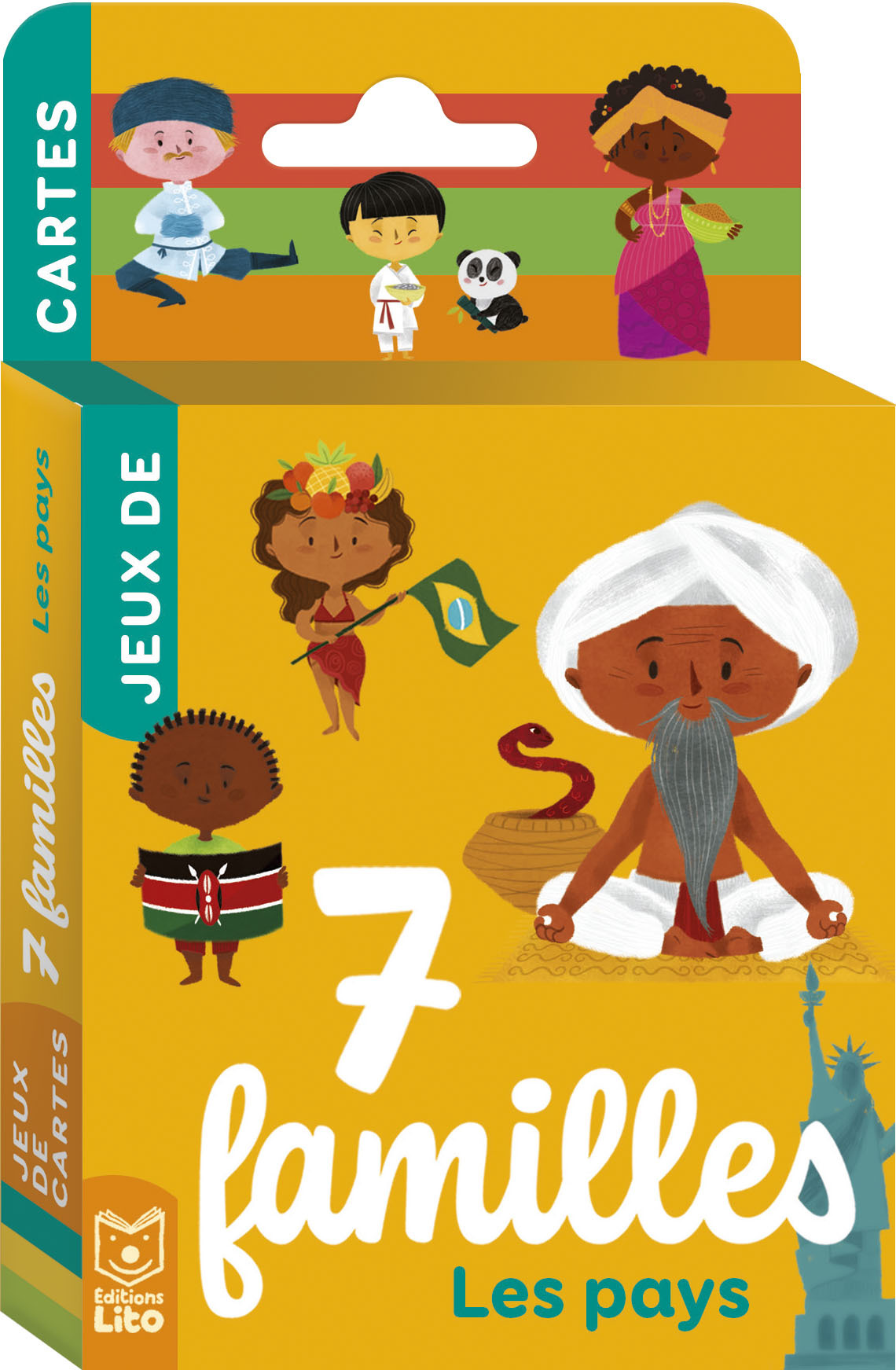 JEUX 7 FAMILLES LES PAYS