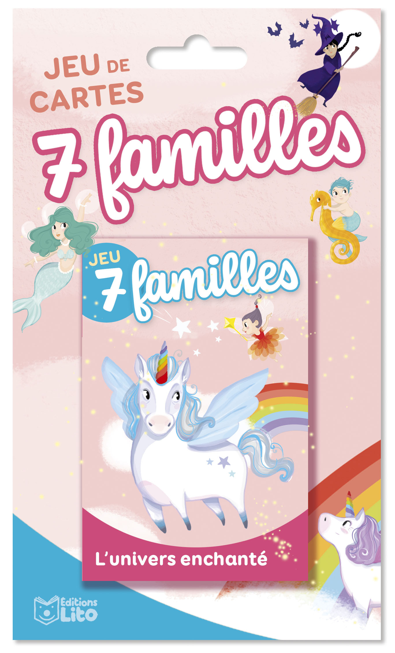 JEUX 7 FAMILLES MONDE ENCHANTE