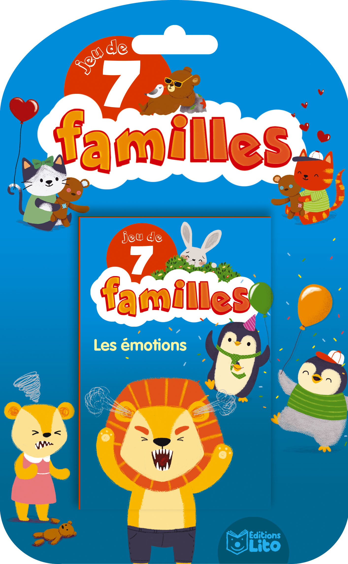 JEUX DE 7 FAMILLES EMOTIONS