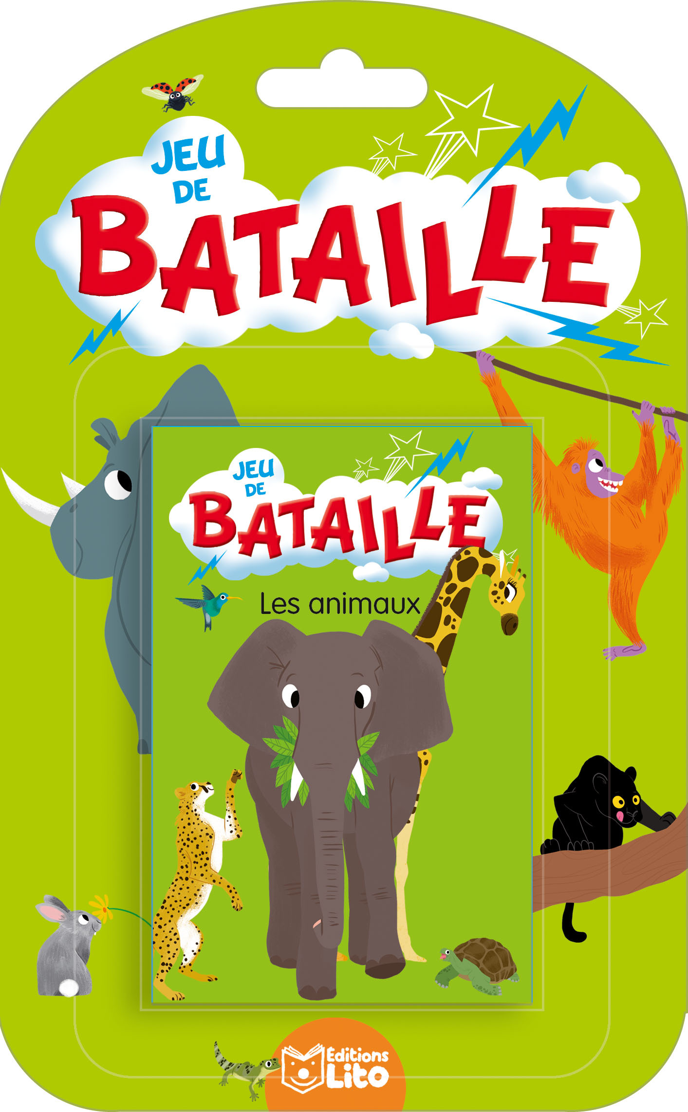 JEUX BATAILLE LES ANIMAUX