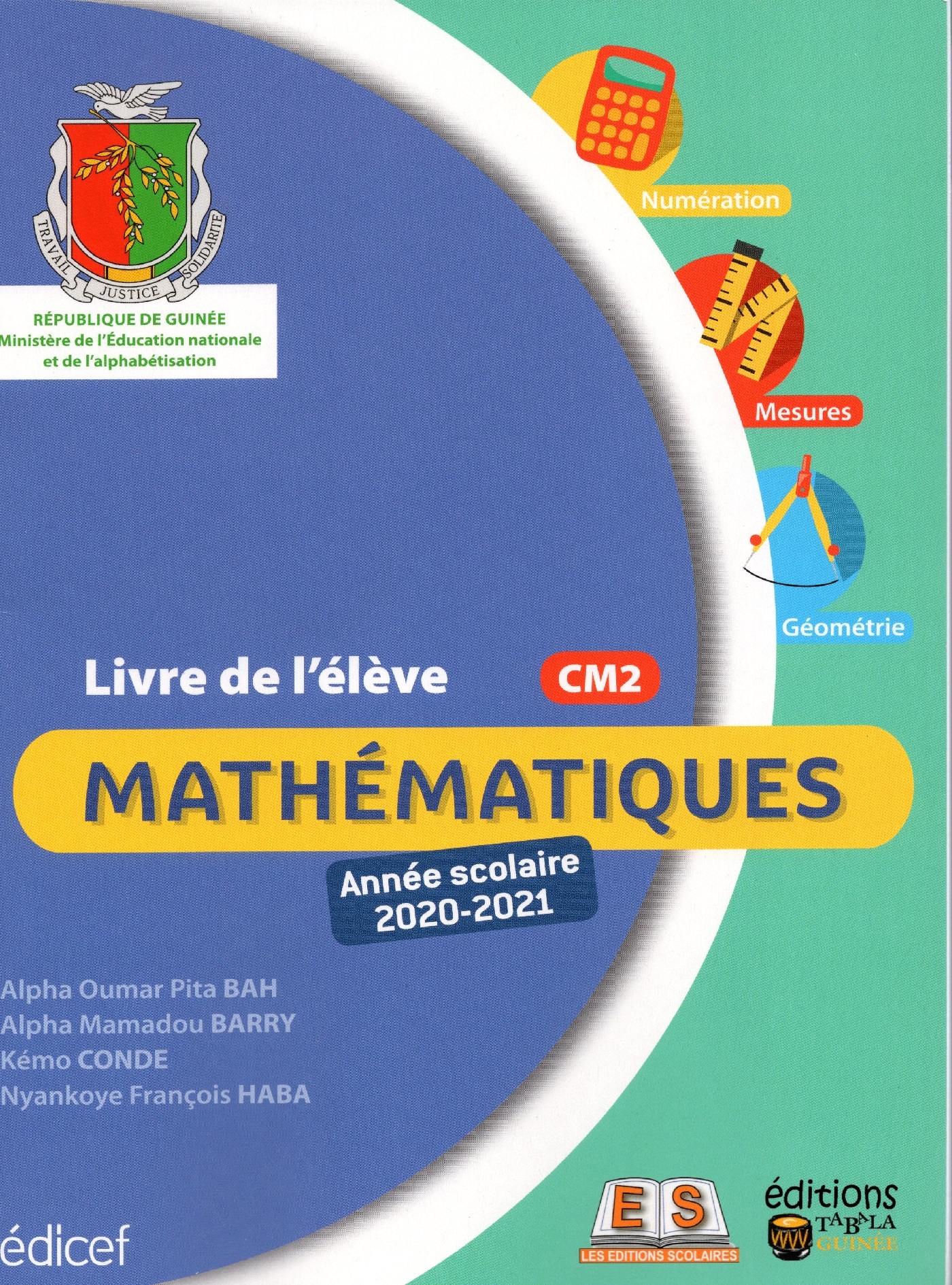 Mathématiques 6E année (CM2) Guinée - LE