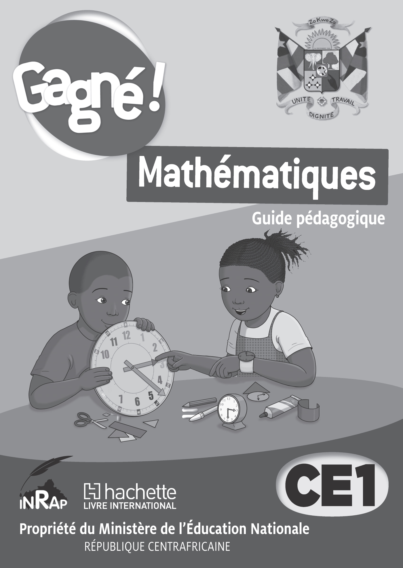 Gagné ! Mathématiques RCA CE1 Guide Pédagogique