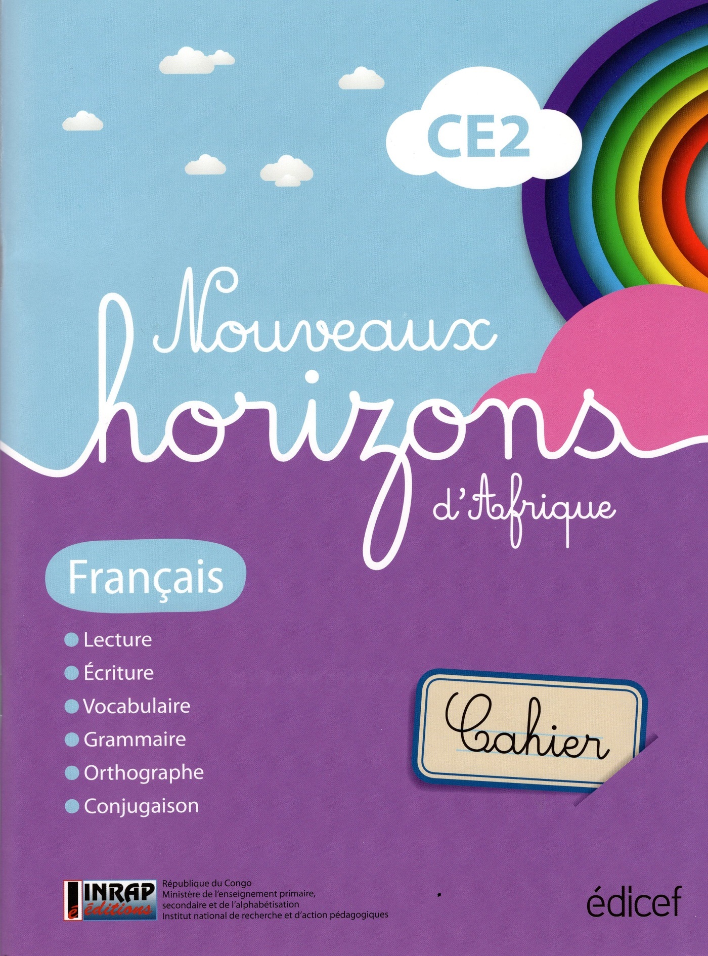 Nouveaux Horizons d'Afrique Français CE2 Cahier