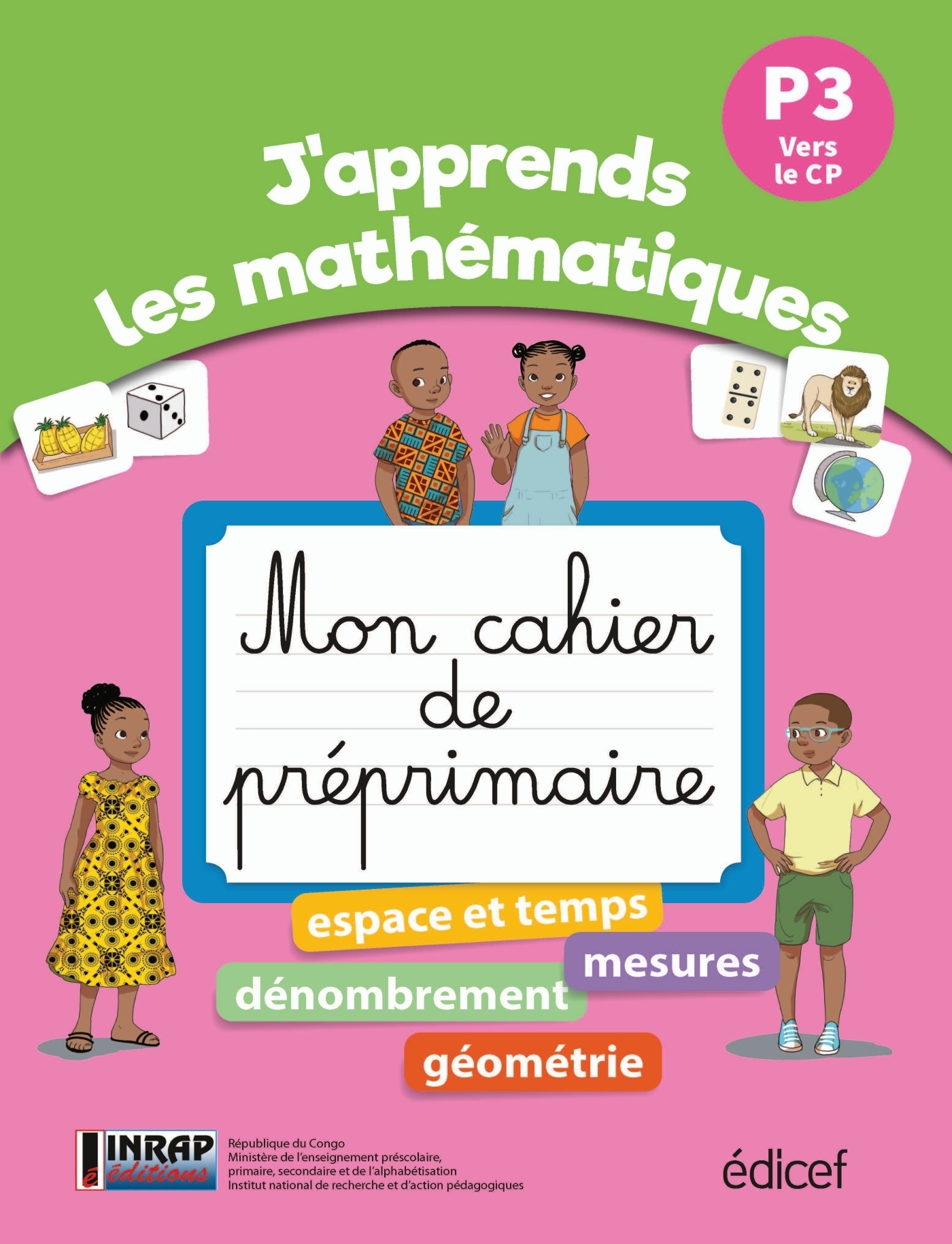 Mes activités de Mathématiques P3 (GS) Congo Brazzaville