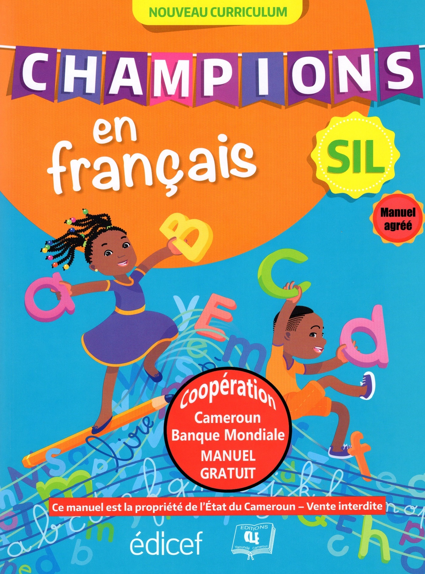 Champions Français SIL Elève NED Cameroun BM