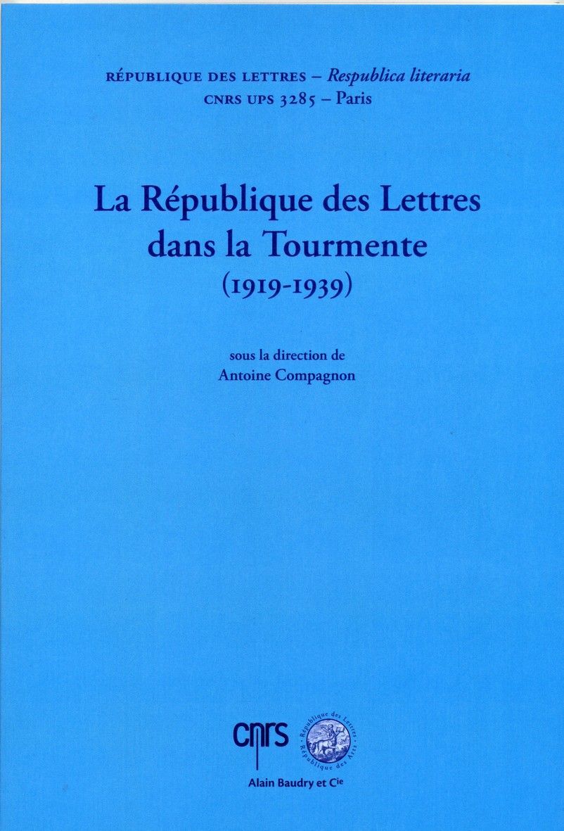 La republique des lettres dans la tourmente