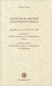 Advis pour dresser une bibliotheque