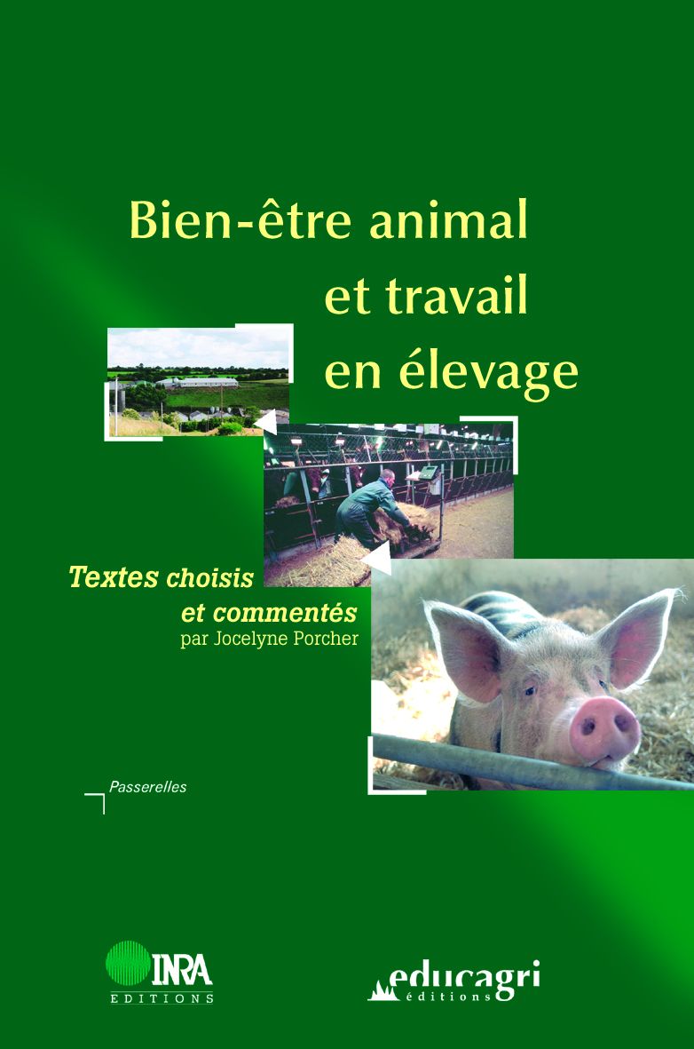 Bien-être animal et travail en élevage  : Textes à l'appui