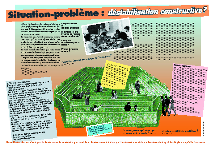 Situation-problème : déstabilisation constructive ?