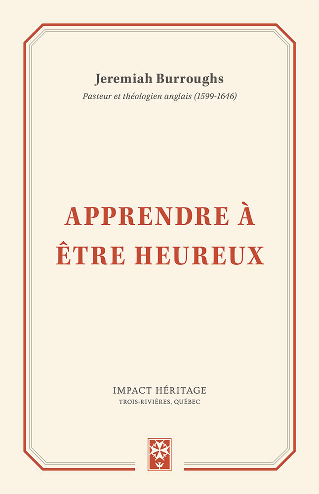 Apprendre à être heureux