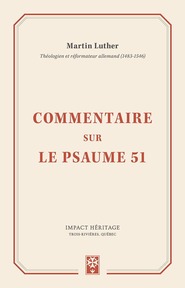 Commentaire sur le Psaume 51