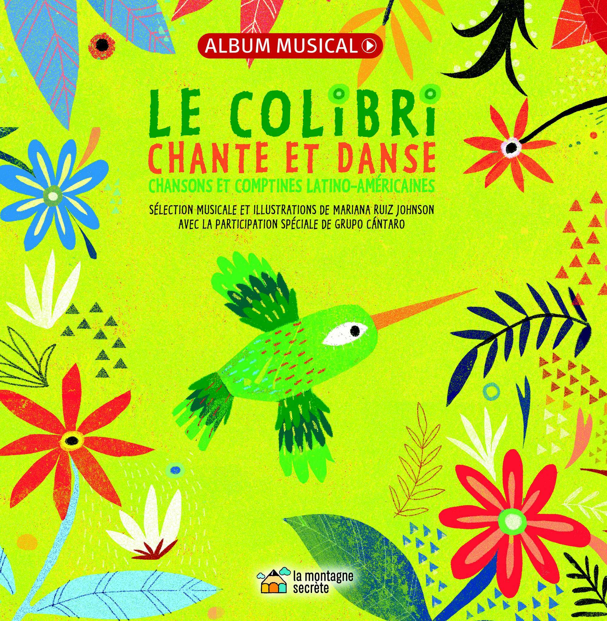 Le colibri chante et danse