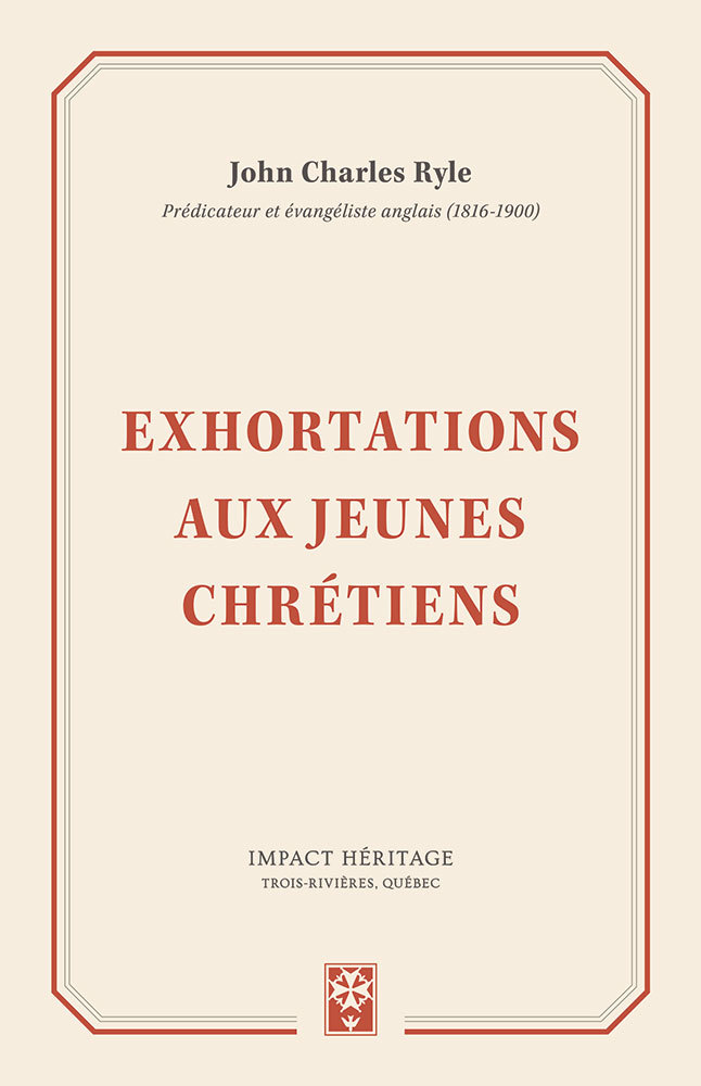 Exhortations aux jeunes chrétiens
