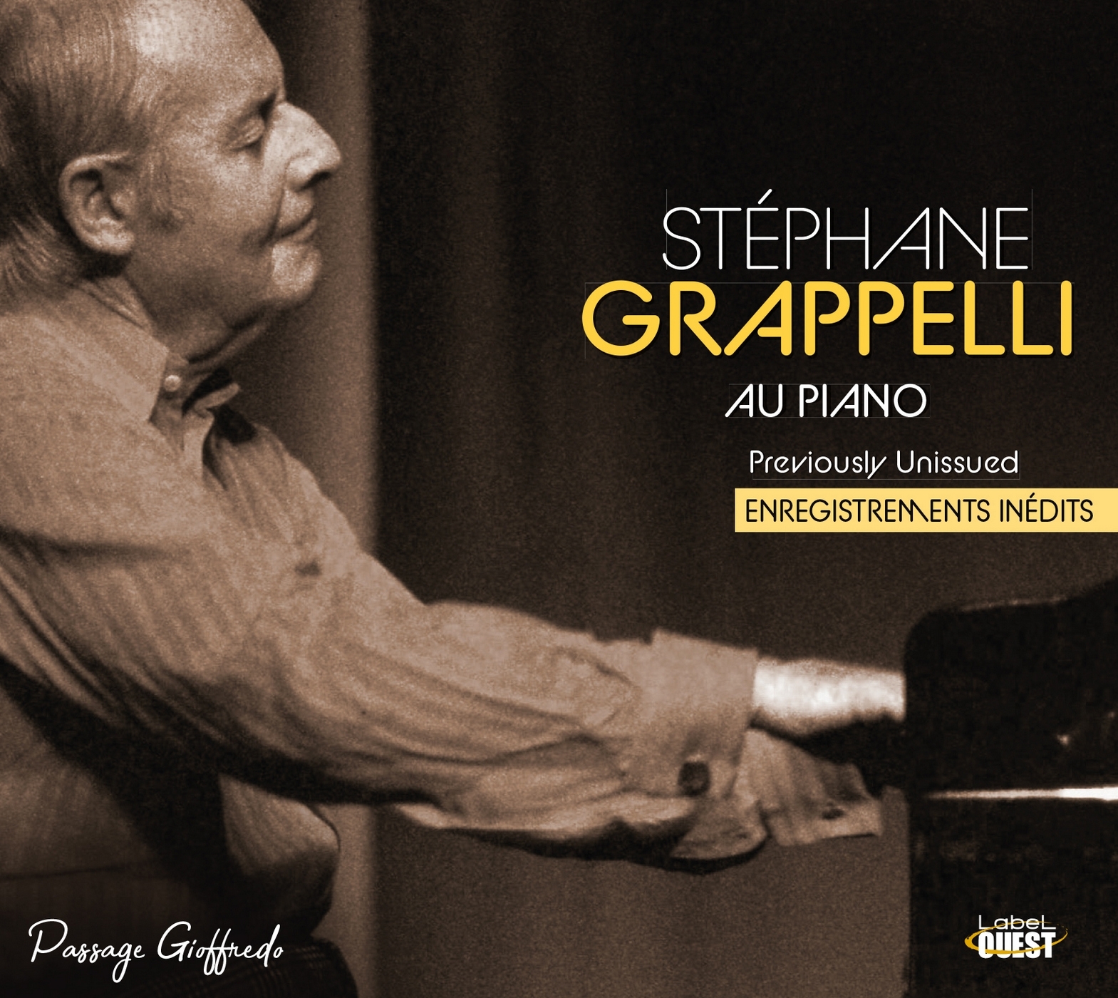 Stéphane Grappelli au piano