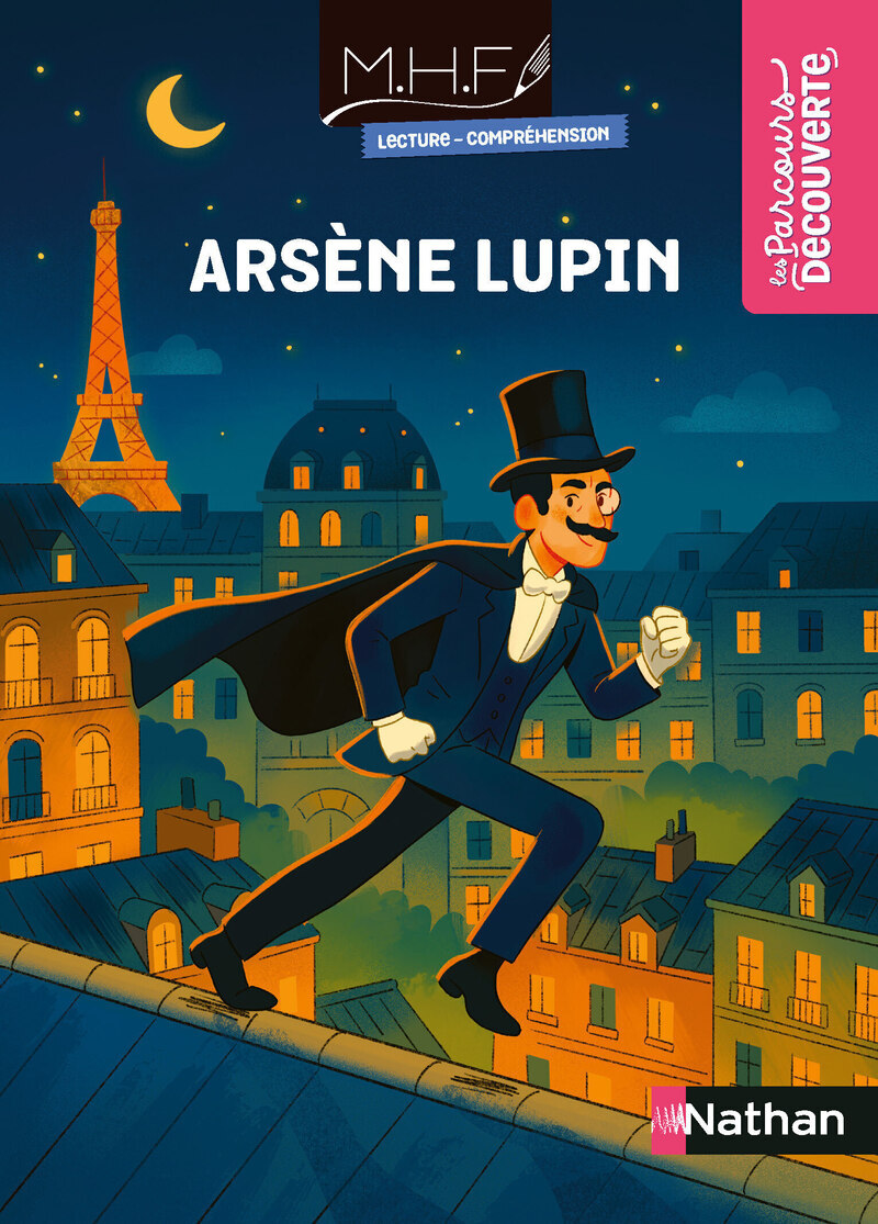 MHF lecture compréhension CM - Arsène Lupin - Livre de poche x5 - PCF