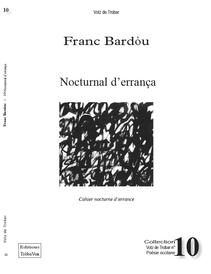 Nocturnal d'errança - Cahier nocturne d'errance