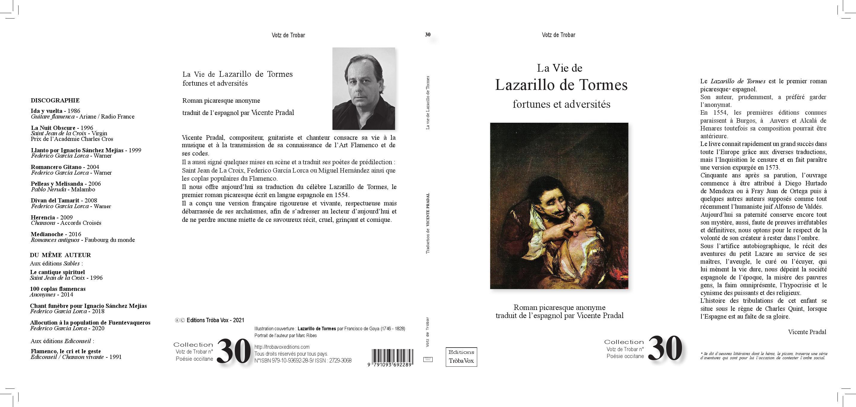 LA VIE DE LAZARILLO DE TORMES