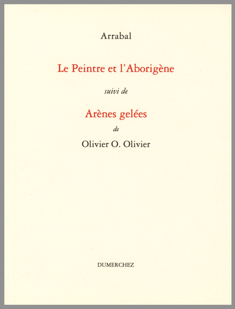 Peintre et l'Aborigene