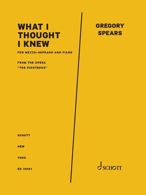 What I thought I knew