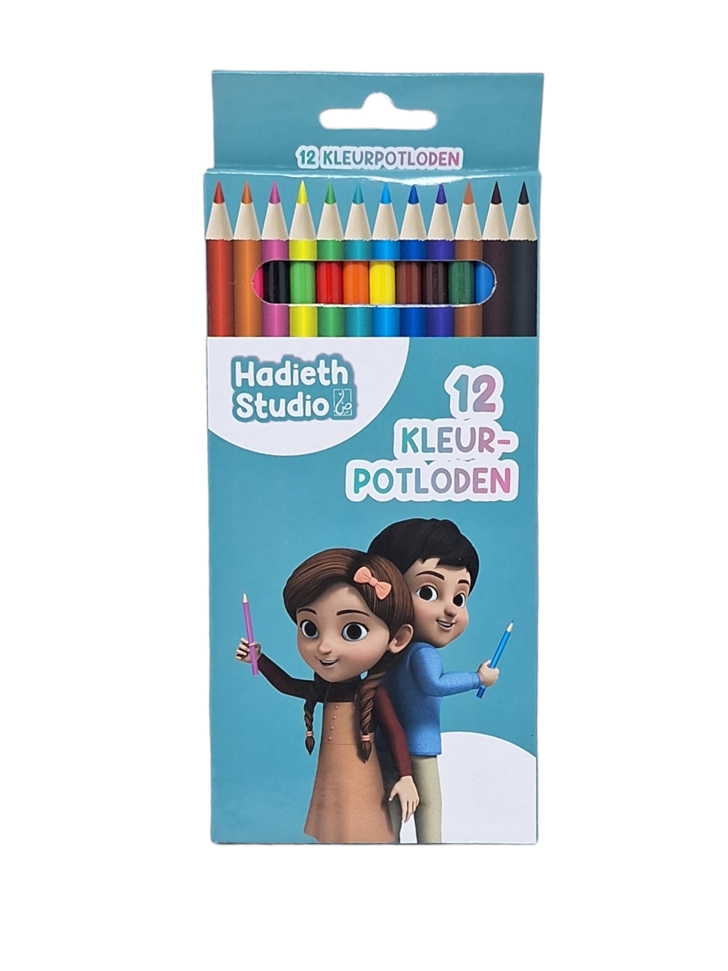 12 crayons de couleur