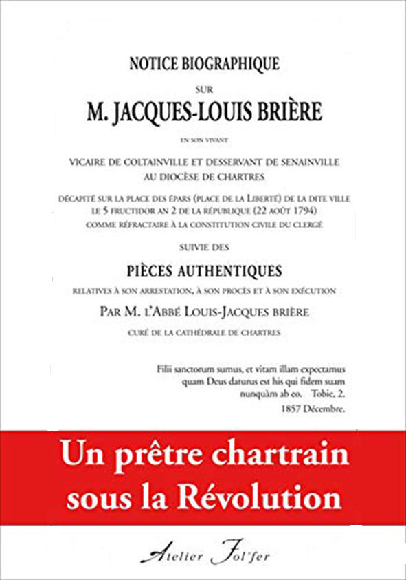 Notice biographique sur M. Jacques-Louis Brière