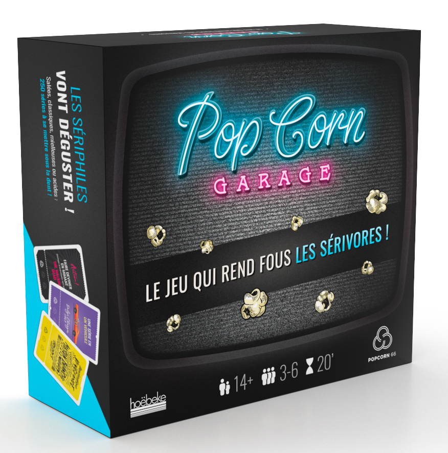 PopCorn Garage. Le jeu qui rend fous les sérivores !