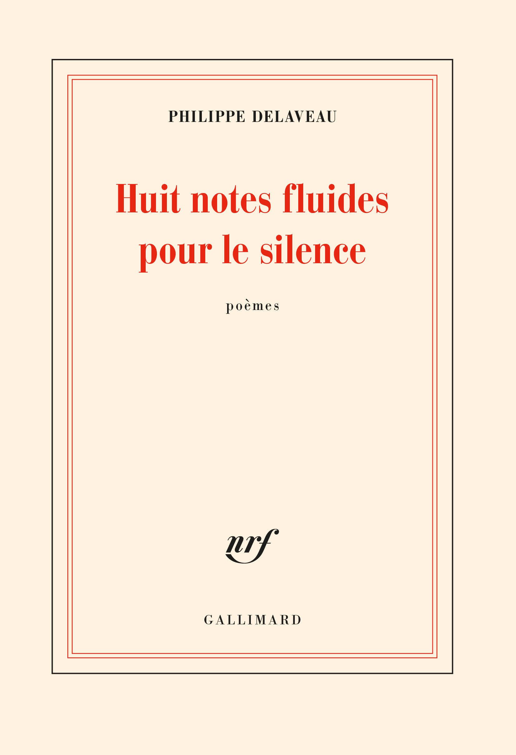 Huit notes fluides pour le silence