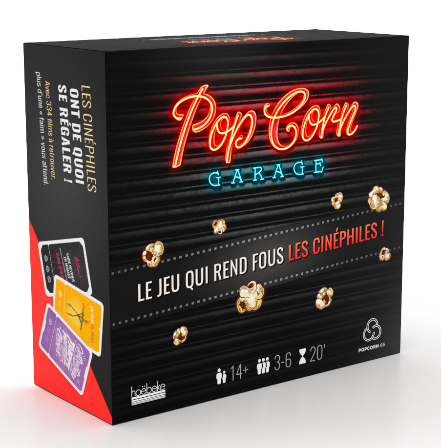 PopCorn Garage. Le jeu qui rend fous les cinéphiles !