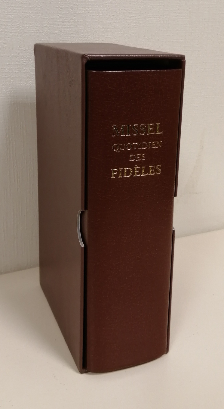 Missel quotidien des fidèles - Marron (3e édition)