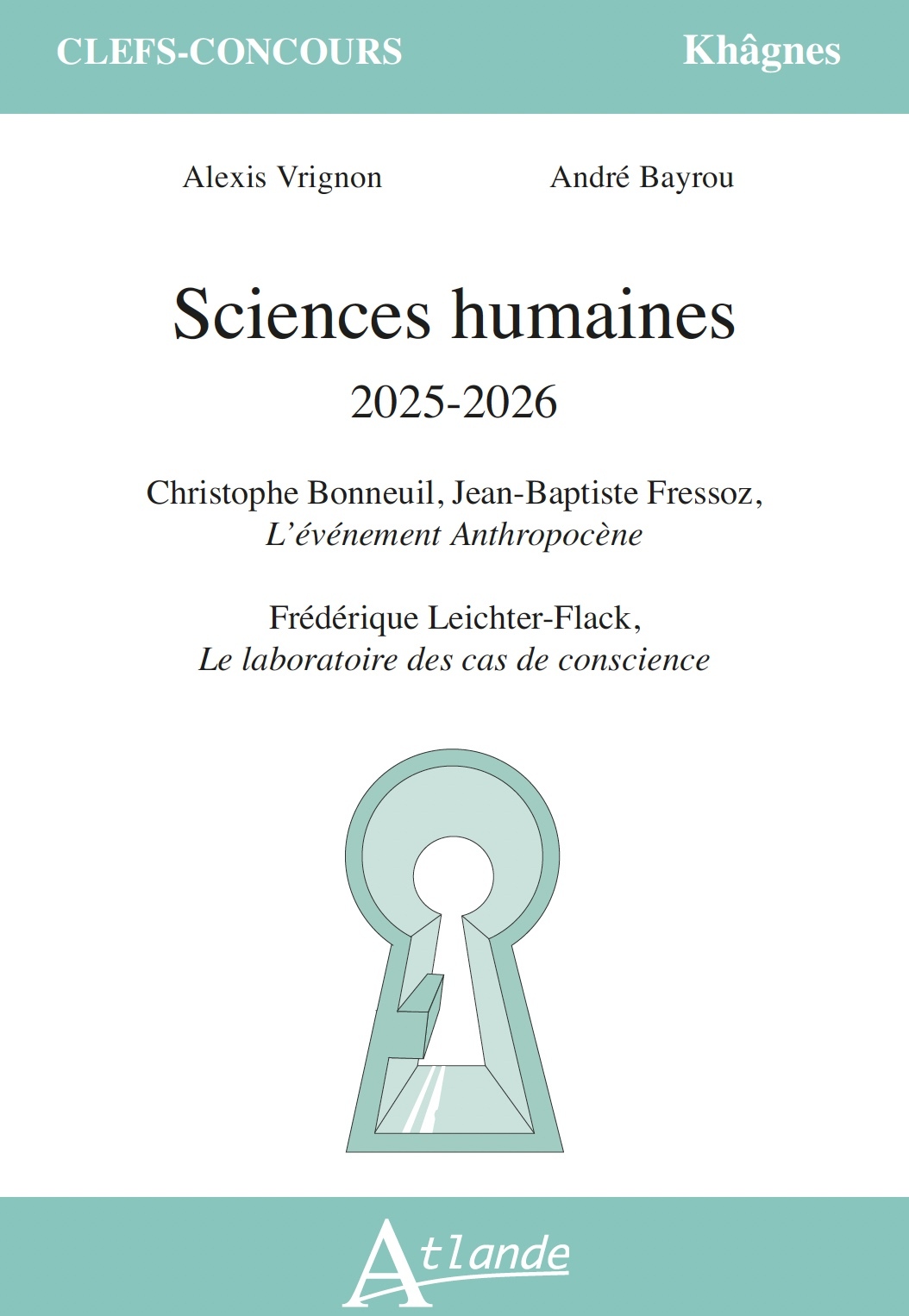 Sciences humaines 2025-2026