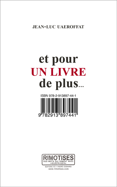 Et pour un livre de plus… (Rimotises)