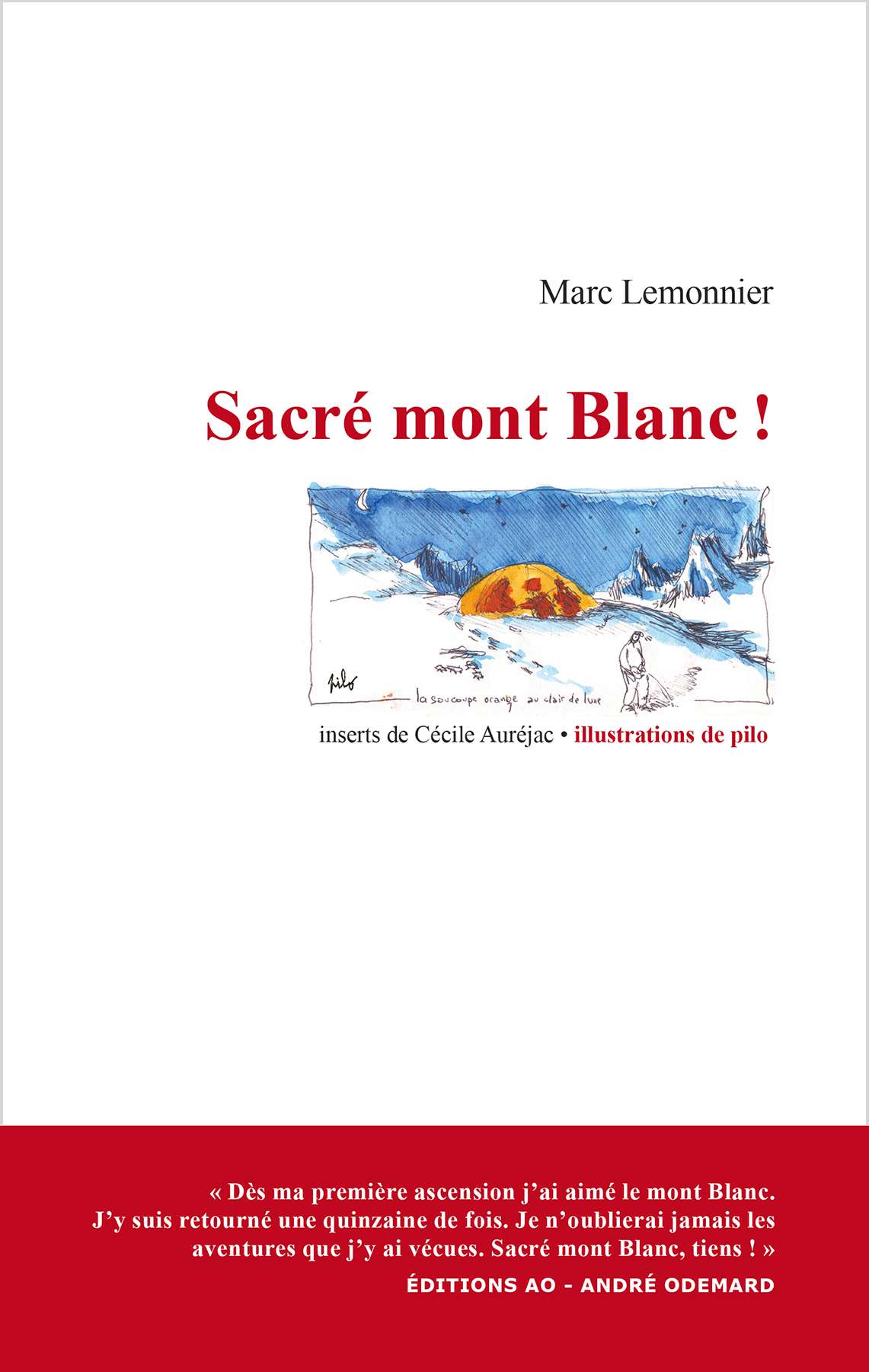 Sacré mont Blanc !