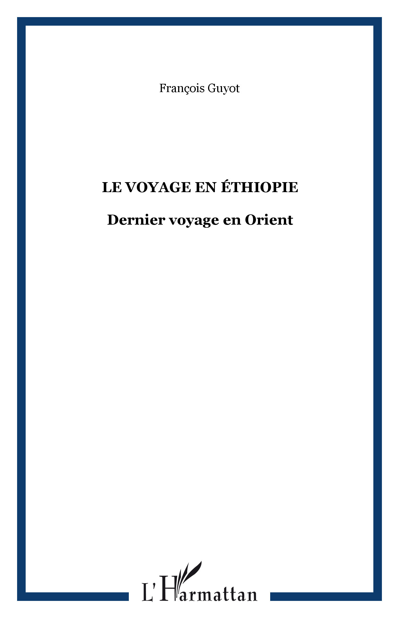 LE VOYAGE EN ÉTHIOPIE