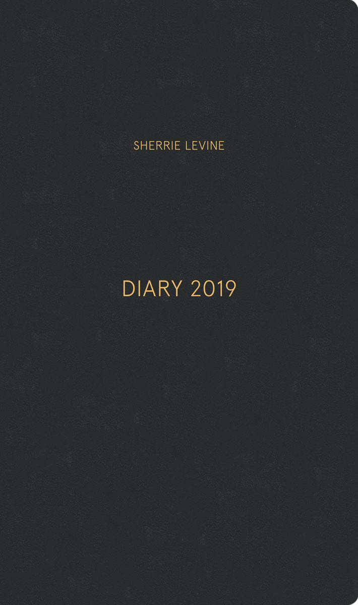 Sherrie Levine: Diary 2019 /anglais