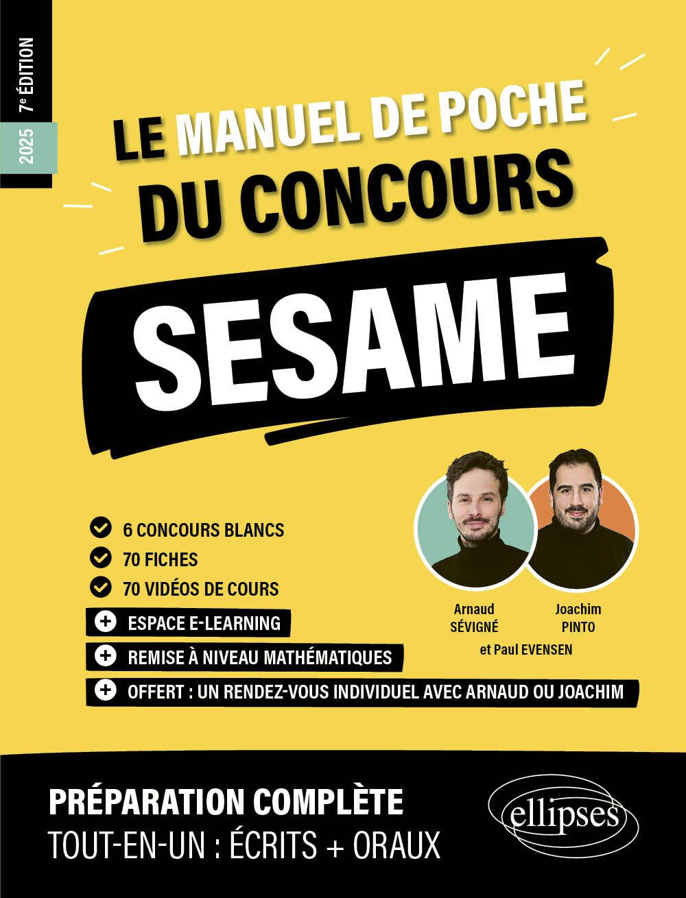 Le Manuel de POCHE du concours SESAME