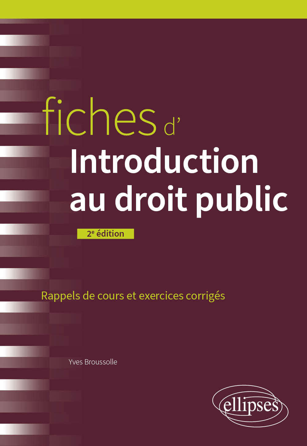 Fiches d'introduction au droit public