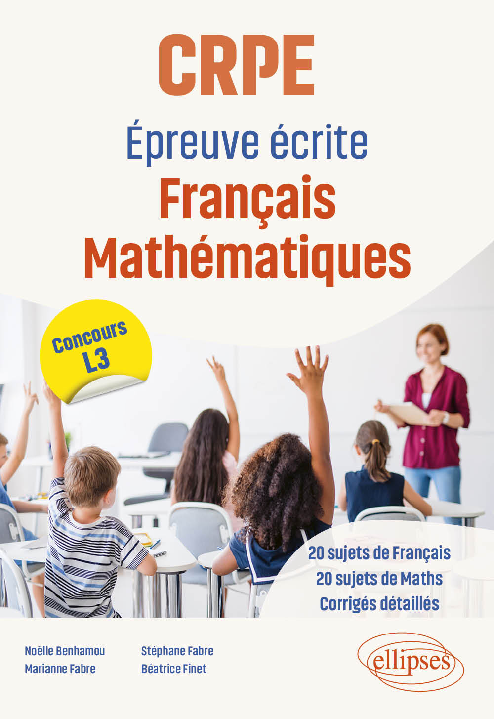 CRPE. Epreuve écrite Français Mathématiques