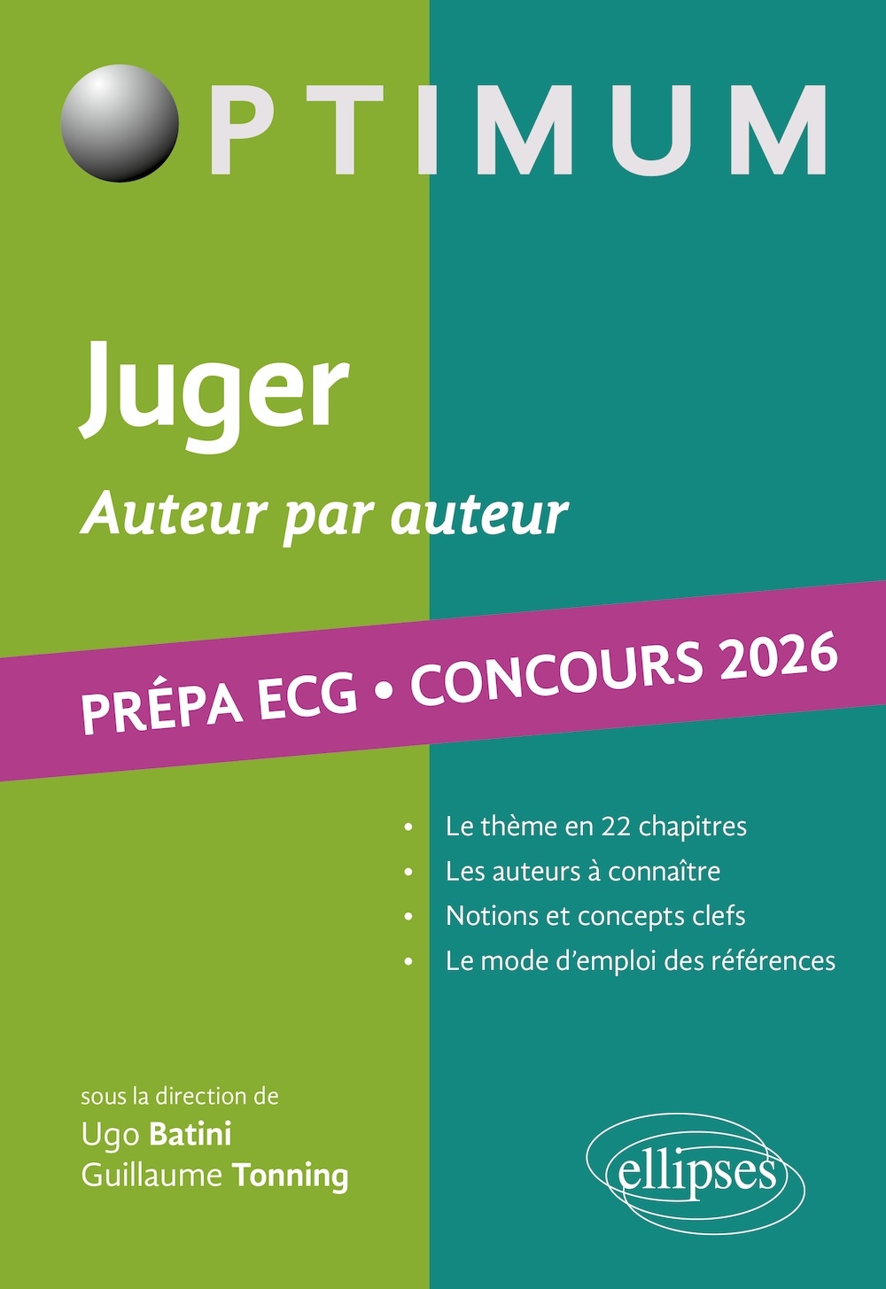 Juger. Auteur par auteur. Littérature, Philosophie, Culture générale. Prépa ECG. Concours 2026