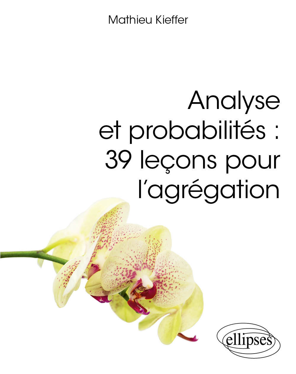 Analyse et probabilités : 39 leçons pour l'agrégation