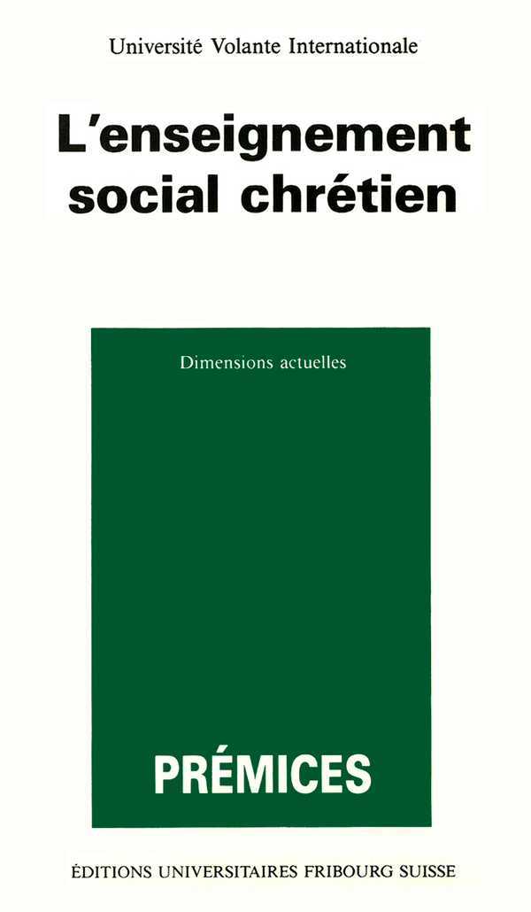 L'enseignement social chrétien