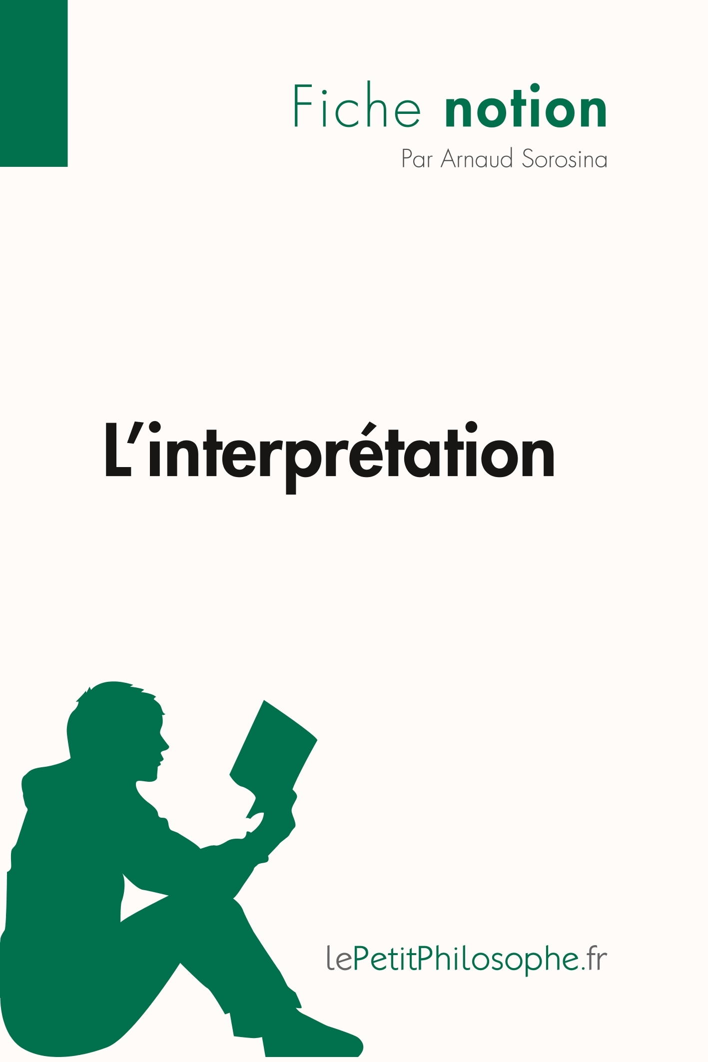 L'interprétation (Fiche notion)
